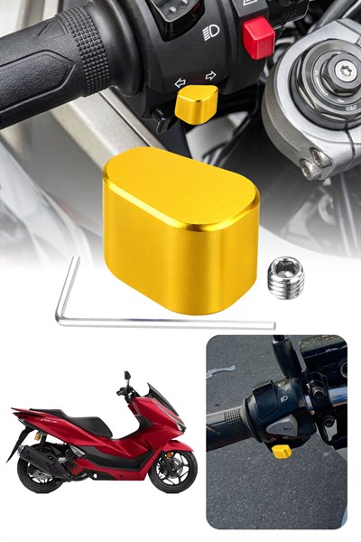 Honda Pcx Uyumlu Sinyal Switch 2020-2026 Cnc Titanyum