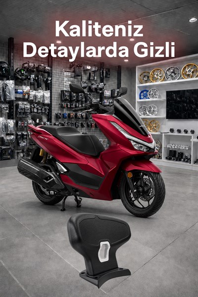 Honda Pcx Uyumlu Sisy Bar Sırt Dayama 2021-2026 Siyah