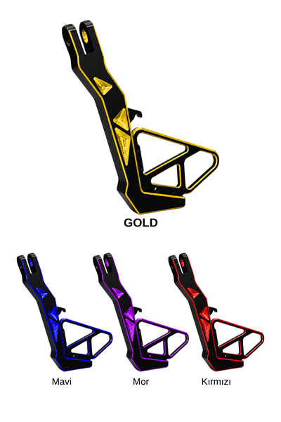Honda Pcx ve Yamaha Nmax Uyumlu Yan Ayaklık Cnc Gold