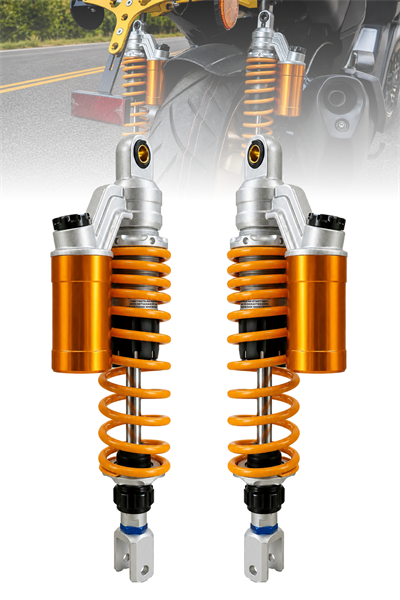 PCX ve XMAX Uyumlu 350 mm Ayarlanabilir Arka Amortisör Takımı Gold
