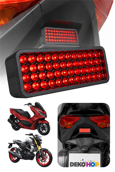 Universal Motosiklet Led Kedi Gözü 44 Ledli