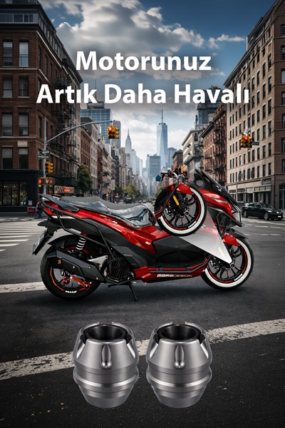 Universal Motosiklet Mil Koruma Takozu Cnc Titanyum