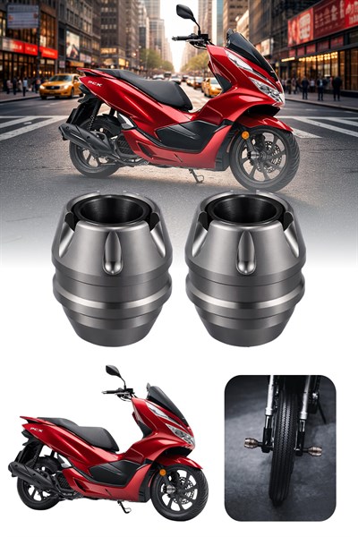 Universal Motosiklet Mil Koruma Takozu Cnc Titanyum