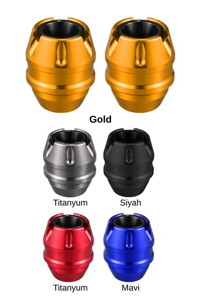 Universal Motosiklet Mil Koruma Takozu Cnc Gold