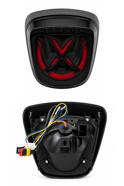 Vespa Primavera Led Stop Lambası Siyah Kasa