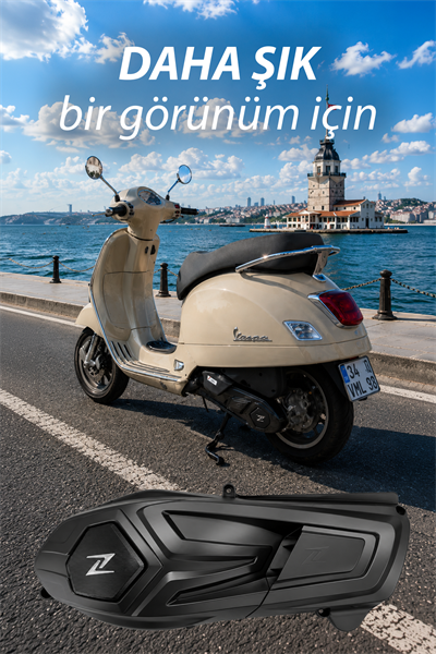 Vespa Uyumlu Varyatör Kapağı GTS GTV Mat Siyah