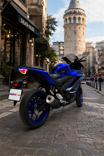 Yamaha R25 MT25 R3 Uyumlu Rgb Far Stop 2017-2024 Telefon Kontrollü Kayar Sinyalli