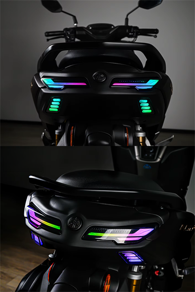 Yamaha Nmax Uyumlu Rgb Stop Ledi 2025-2026 Telefon Kontrollü