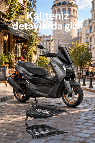 Yamaha Nmax Uyumlu Sele Alt Grenaj 2025-2026 Karbon Desen