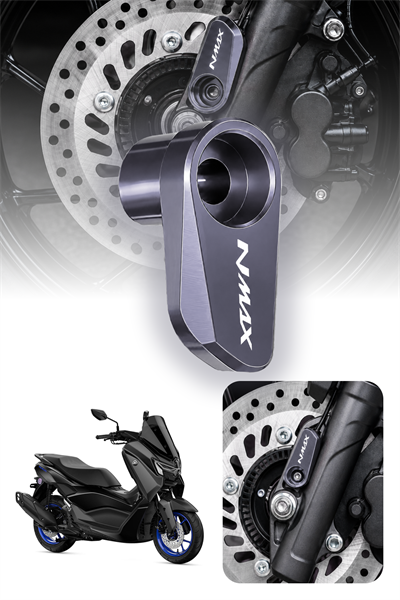 Yamaha Nmax Uyumlu Abs Sensör Koruma 2021-2026 Cnc Titanyum