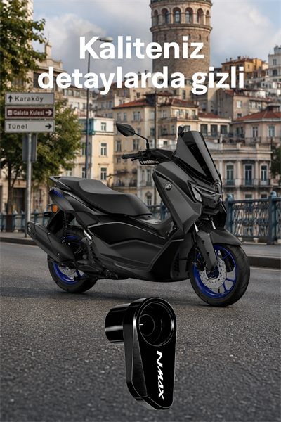 Yamaha Nmax Uyumlu Abs Sensör Koruma 2021-2026 Cnc Siyah