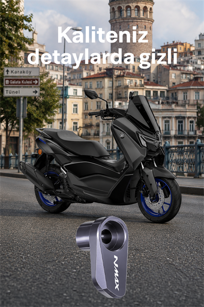 Yamaha Nmax Uyumlu Abs Sensör Koruma 2021-2026 Cnc Titanyum