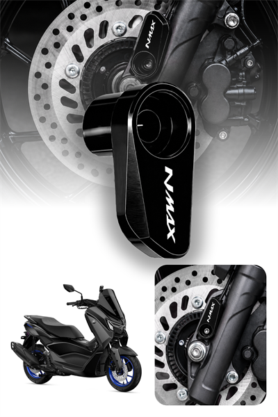 Yamaha Nmax Uyumlu Abs Sensör Koruma 2021-2026 Cnc Siyah