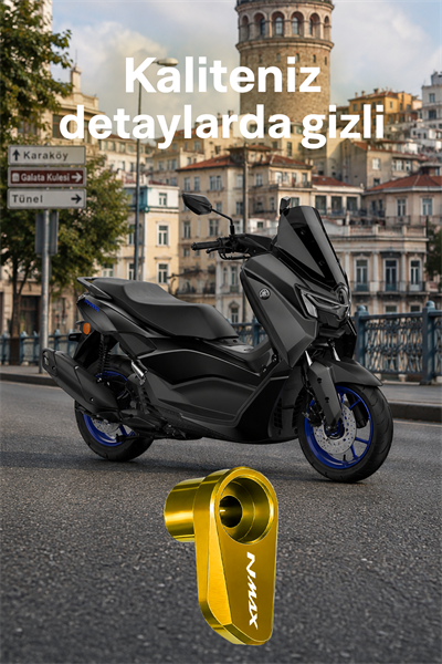 Yamaha Nmax Uyumlu Abs Sensör Koruma 2021-2026 Cnc Gold