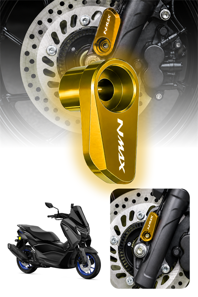 Yamaha Nmax Uyumlu Abs Sensör Koruma 2021-2026 Cnc Gold