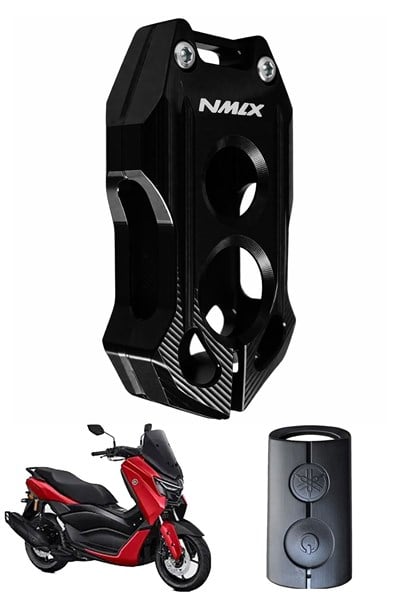 Yamaha Nmax Uyumlu Anahtar Kılıfı 2021-2026 Cnc Siyah