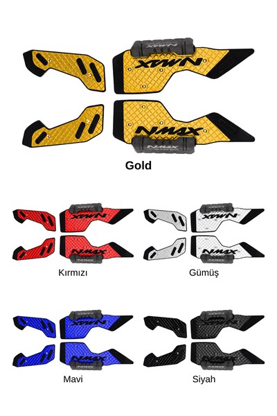 Yamaha Nmax Uyumlu Basamak Seti 2025-2026 Cnc Gold