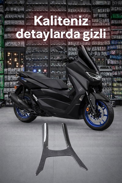 Yamaha Nmax Uyumlu Depo Çerçevesi 2025-2026 Karbon Desen