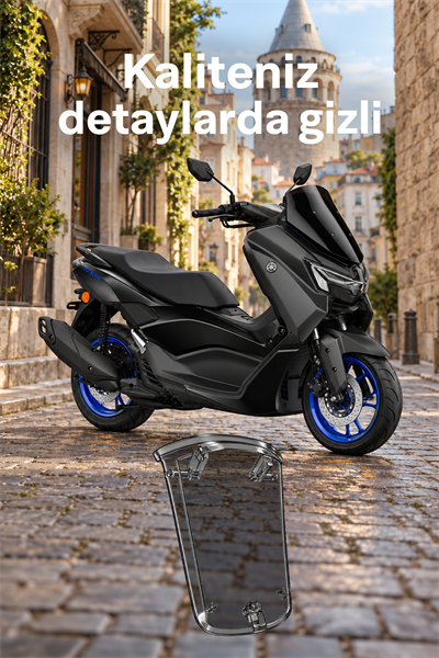 Yamaha Nmax Uyumlu Depo Üstü Kapak 2025-2026 Füme