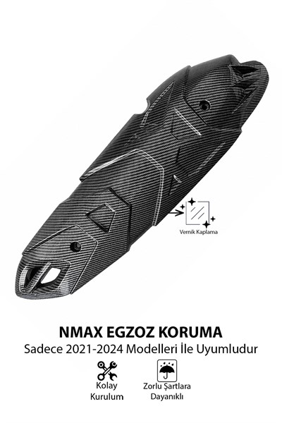 Yamaha Nmax Uyumlu Egozo Koruma Kapağı 2021-2024 Karbon Desen