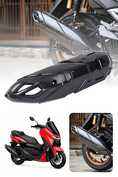 Yamaha Nmax Uyumlu Egozo Koruma Kapağı 2021-2024 Karbon Desen
