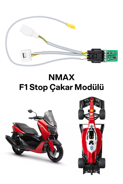 Yamaha Nmax Uyumlu F1 Çakar Modülü Soketli Kablo Seti 2025-2026