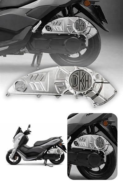 Yamaha Nmax Uyumlu Hava Filtresi Kapağı 2021-2026 Cnc Gümüş