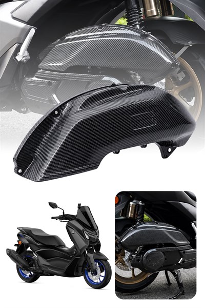 Yamaha Nmax Uyumlu Hava Filtresi Kapağı 2025-2026 Karbon Desen