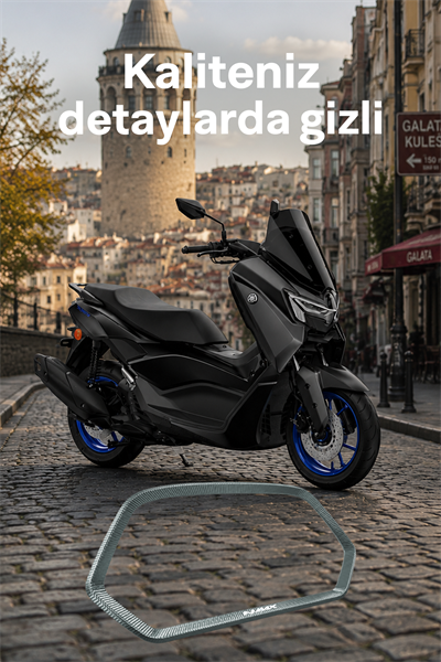 Yamaha Nmax Uyumlu Kadran Çerçevesi 2025-2026 Cnc Titanyum
