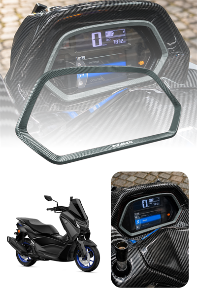 Yamaha Nmax Uyumlu Kadran Çerçevesi 2025-2026 Cnc Titanyum