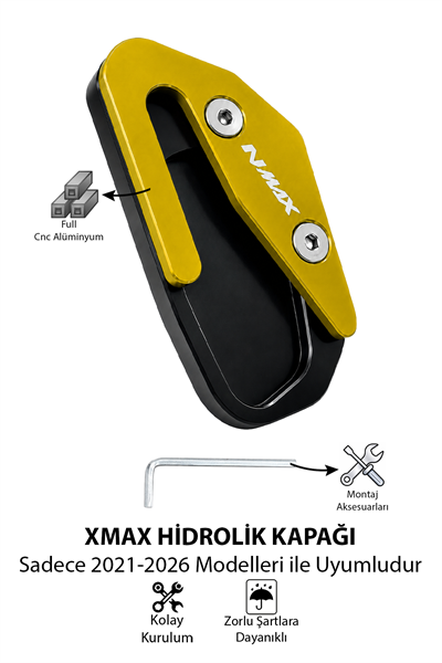 Yamaha Nmax Uyumlu Kaz Ayağı Koruyucu Seti 2021-2026 Cnc Gold