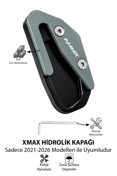 Yamaha Nmax Uyumlu Kaz Ayağı Koruyucu Seti 2021-2026 Cnc Titanyum