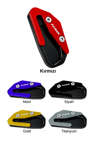 Yamaha Nmax Uyumlu Kaz Ayağı Koruyucu Seti 2021-2026 Cnc Kırmızı