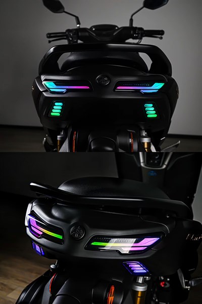 Yamaha Nmax Turbo Uyumlu Rgb Far Ledi 2024 Telefon Kontrollü