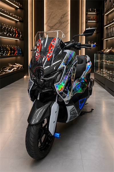 Yamaha Nmax Uyumlu Ön Cam Braketi 2025-2026 Cnc Kırmızı