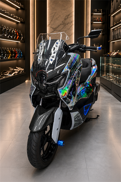 Yamaha Nmax Uyumlu Ön Cam Braketi 2025-2026 Cnc Gümüş