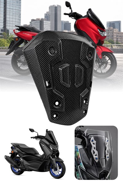 Yamaha Nmax Uyumlu Ön Üst Panel 2025-2026 Karbon Desen