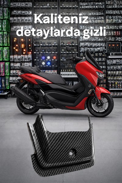 Yamaha Nmax Uyumlu Sele Taşıyıcı Kapak 2025 Karbon Desen