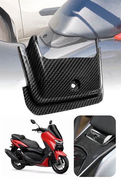 Yamaha Nmax Uyumlu Sele Taşıyıcı Kapak 2025 Karbon Desen