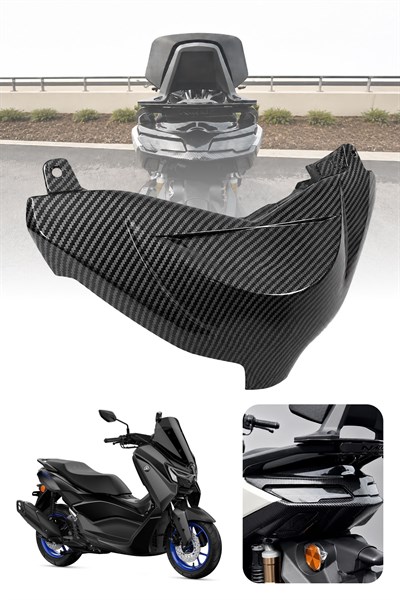 Yamaha Nmax Uyumlu Stop Üstü Kapağı 2025-2026 Karbon Desen