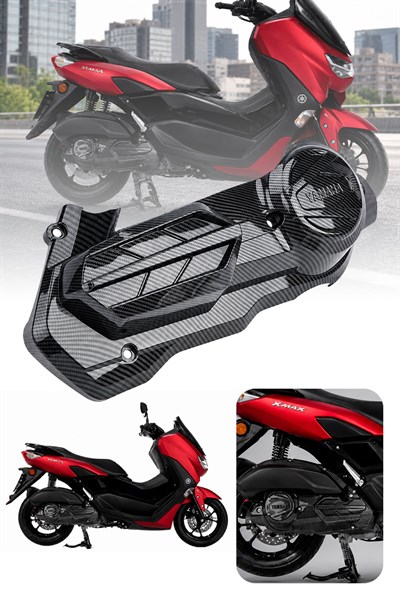Yamaha Nmax Uyumlu Vartatör Kapağı 2021-2024 Karbon Desen