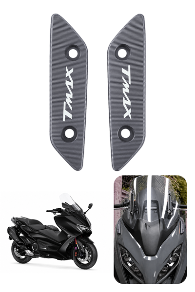 Yamaha Tmax Uyumlu Ayna Yuva Kapaması 2020-2026 Cnc Titanyum