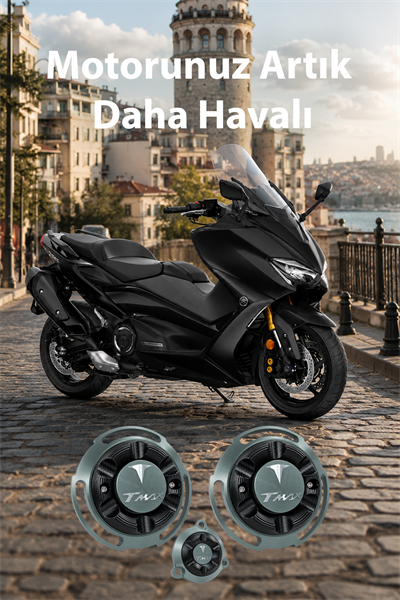 Yamaha Tmax Uyumlu Debriyaj Kapak Seti 2020-2026 Cnc Titanyum