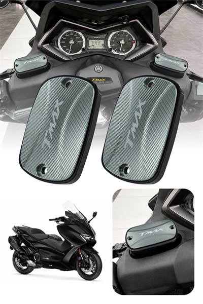 Yamaha Tmax Uyumlu Hidrolik Kapağı 2021-2026 Cnc Titanyum
