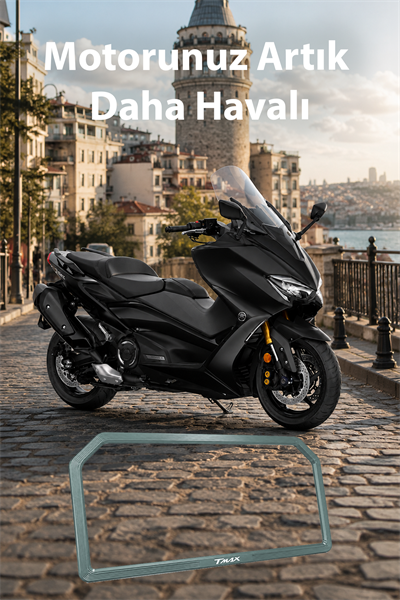 Yamaha Tmax Uyumlu Kadran Çerçevesi 2020-2026 Cnc Titanyum