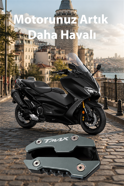Yamaha Tmax Uyumlu Kaz Ayağı Koruyucu Seti 2020-2026 Cnc Titanyum