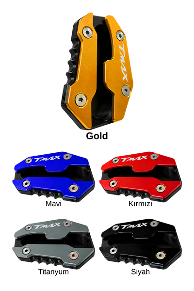 Yamaha Tmax Uyumlu Kaz Ayağı Koruyucu Seti 2020-2026 Cnc Gold