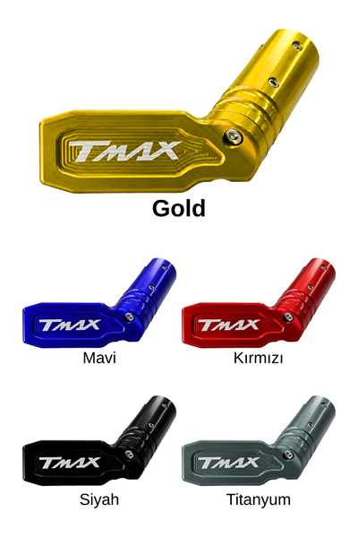 Yamaha Tmax Uyumlu Kaz Ayağı Ucu 2020-2026 Cnc Gold