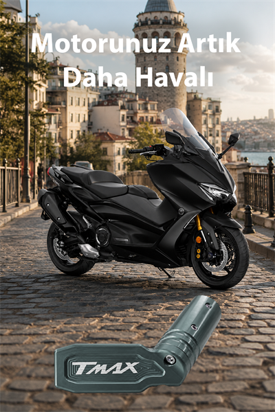 Yamaha Tmax Uyumlu Kaz Ayağı Ucu 2020-2026 Cnc Titanyum