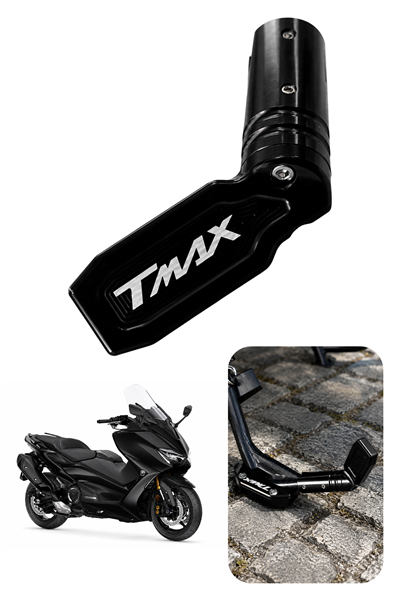 Yamaha Tmax Uyumlu Kaz Ayağı Ucu 2020-2026 Cnc Siyah